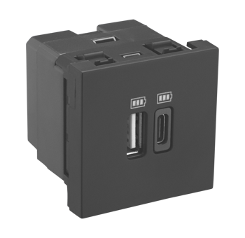 Allzy - USB Charger 3100mA Type A & Type C  